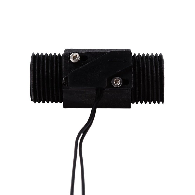 Wal front Water Flow Switch Magnetic Flow Sensor AC 220V EFS-04P Black Plastic Vertical and Horizontal - Image 4